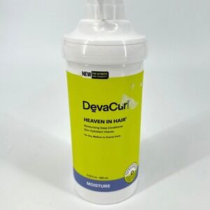 NEW DevaCurl Heaven in Hair Moisturizing Deep Conditioner 17.5 oz Pump Bottle